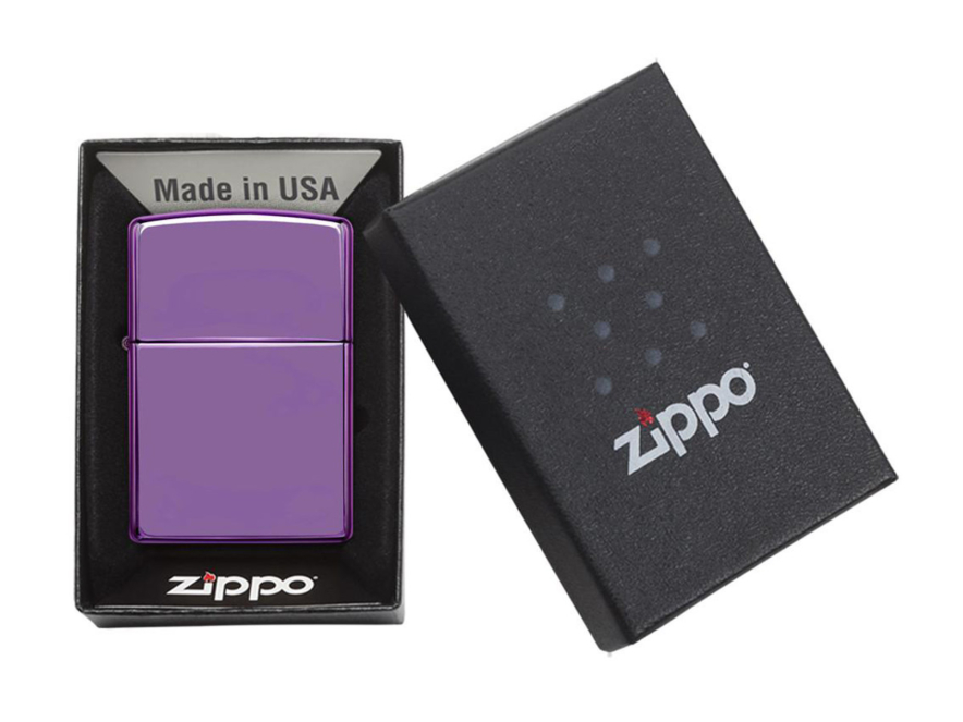 Zippo-Lighter Abyss High Polish Purpleproduct image #3