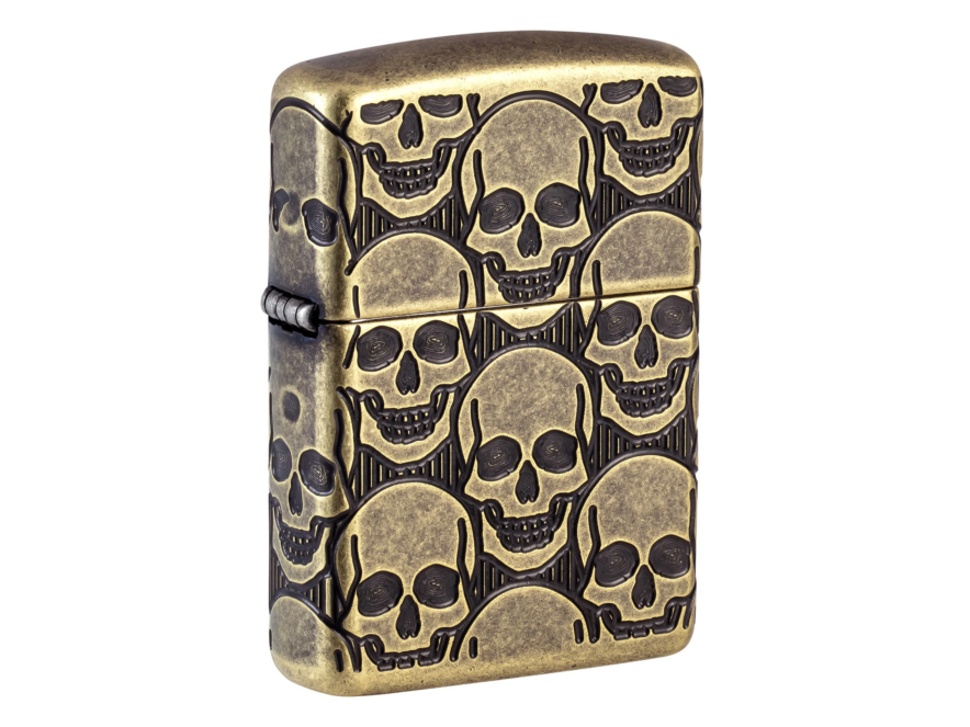 Zippo-Lighter Armor Skulls Cackling Craniumproduct image #1