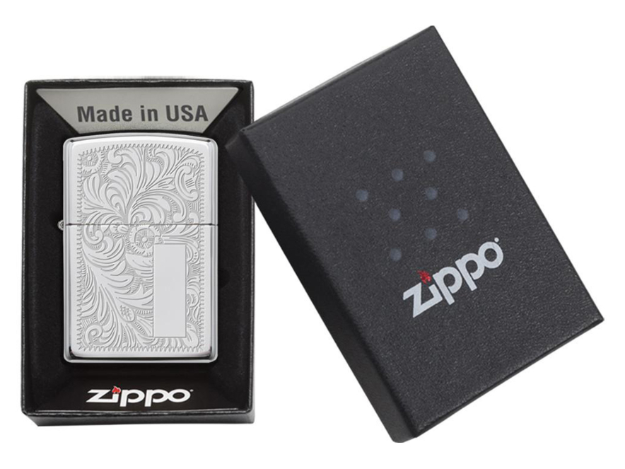 Zippo-Lighter Venetian Chromeproduct image #4