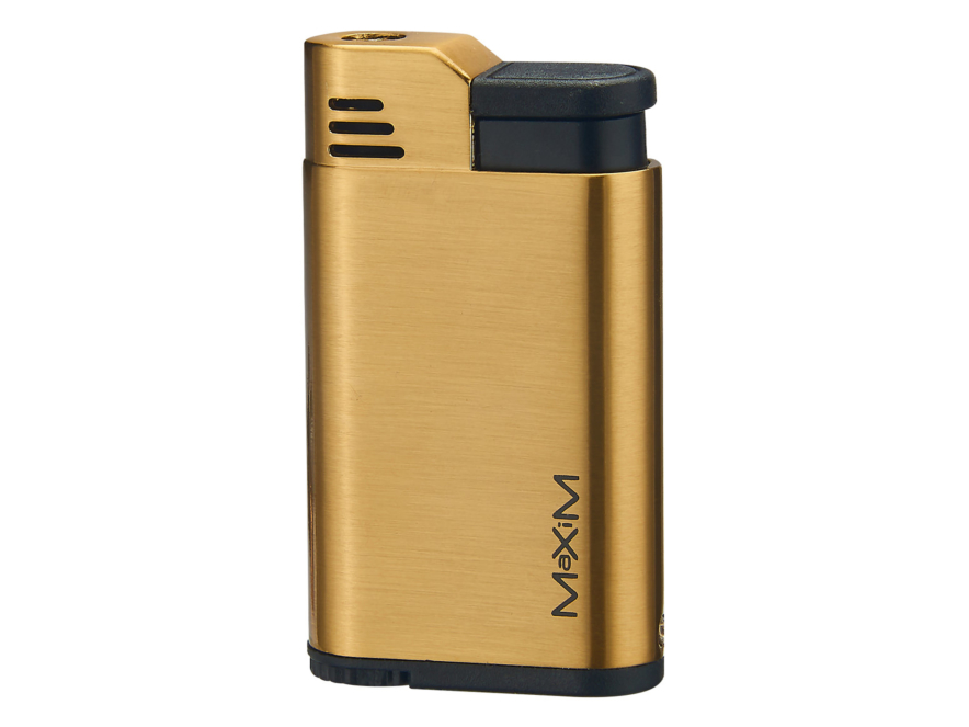 Gas Lighter Maxim Jetflame Brushed Goldproduct image #1