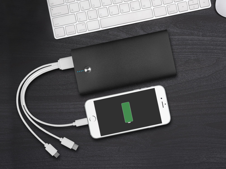 Power Bank Slim Charger 8000 Blackproduct image #3