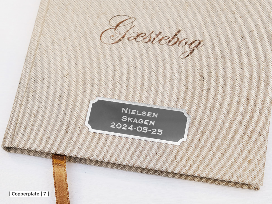 Gæstebog Paperstyle Beige 185 x 185 mmproduct image #2