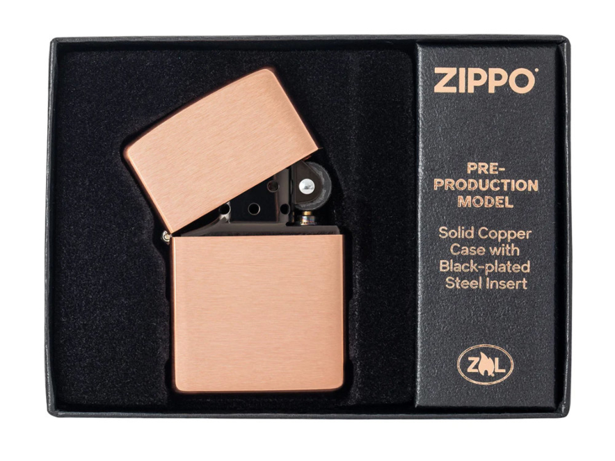 Zippo-Lighter Classic Solid Copperproduct image #3