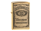 Zippo-Lighter Jack Daniels High Polish Brassproduct thumbnail #1