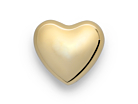 Hjerte Skultuna 1607 Polished Brass Smallproduct thumbnail #1