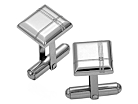 Manchetknapper Steel Eleganceproduct thumbnail #1