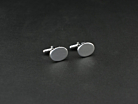 Manchetknapper Milano Silver Ovalproduct thumbnail #2