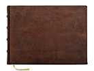 Gæstebog Cicero Vintage Læder Brun 300 x 210 mmproduct thumbnail #1