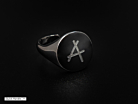 Anatolio Signetring Mænd Justerbar 925 Sterling Sølv BRHproduct thumbnail #2