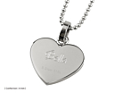 Halskæde Inori Sparkly Heartproduct thumbnail #2