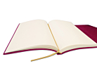 Journal Amantius Læder Lilla Fucsia 180 x 250 mmproduct thumbnail #2