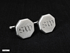 Manchetknapper Octagon Steelproduct thumbnail #2