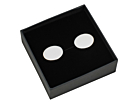 Manchetknapper Milano Silver Ovalproduct thumbnail #1