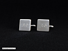 Manchetknapper Milano Silver Squareproduct thumbnail #2
