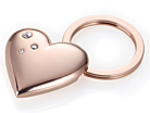 Nøglering Hjerte Troika Shiny Rose Swarovskiproduct thumbnail #1