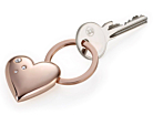Nøglering Hjerte Troika Shiny Rose Swarovskiproduct thumbnail #2