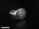 Vincenzo Signetring Mænd Justerbar 925 Sterling Sølv WRHproduct thumbnail #2