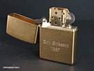 Zippo-Lighter Tumbled Brassproduct thumbnail #4