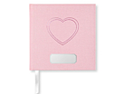 Gæstebog Notesbog Paperstyle Pink Hjerte 185 x 185 mmproduct thumbnail #1
