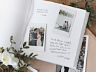 Gæstebog Bryllup Paperstyle Wedding 185 x 185 mmproduct thumbnail #4