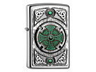 Zippo-Lighter Celtic Green Crossproduct thumbnail #1