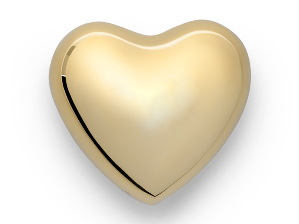 Hjerte Skultuna 1607 Polished Brass Largeproduct zoom image #1