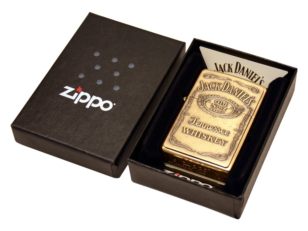 Zippo-Lighter Jack Daniels High Polish Brassproduct zoom image #2