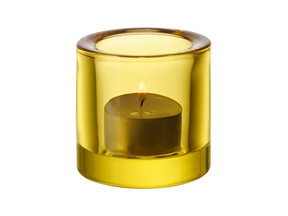 Fyrfadsstage Iittala Kivi Citrongul 60 mmproduct zoom image #1