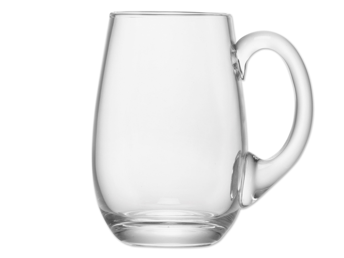 Ølkrus Glas LSA Bar Beer Tankard Curved 75 clproduct zoom image #2