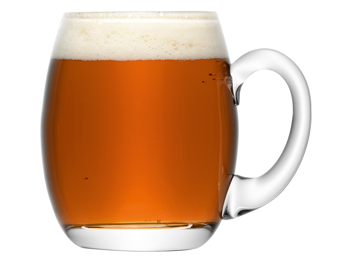 Ølkrus Glas LSA Bar Beer Tankard Round 50 clproduct zoom image #1