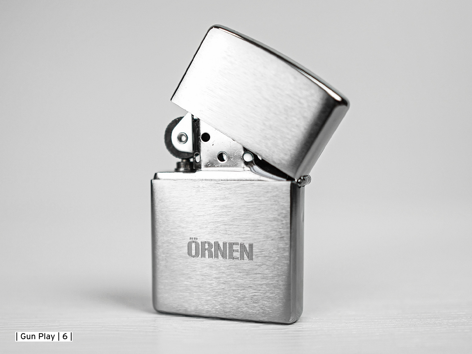 Zippo-Lighter Brushed Chromeproduct zoom image #2