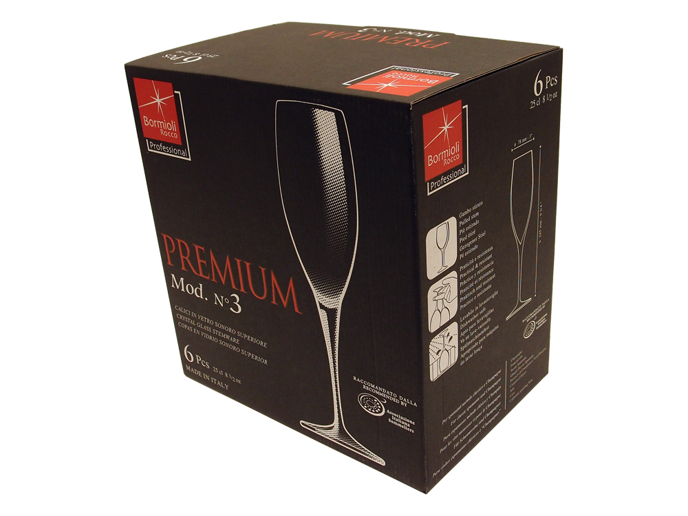 Champagneglas Bormioli Rocco Premium N3 6 stkproduct zoom image #2