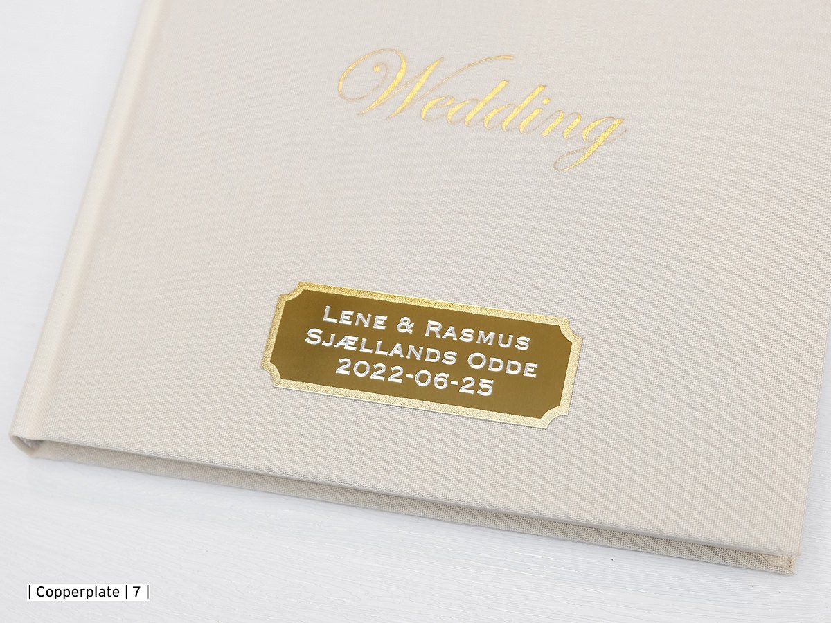 Gæstebog Bryllup Paperstyle Wedding 185 x 185 mmproduct zoom image #2