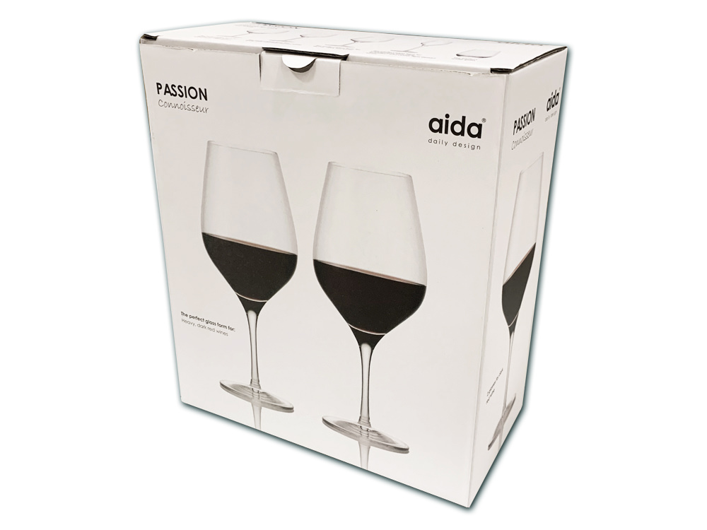 Vinglas Aida Passion Connoisseur Dark Red Wine 2-pakproduct zoom image #3