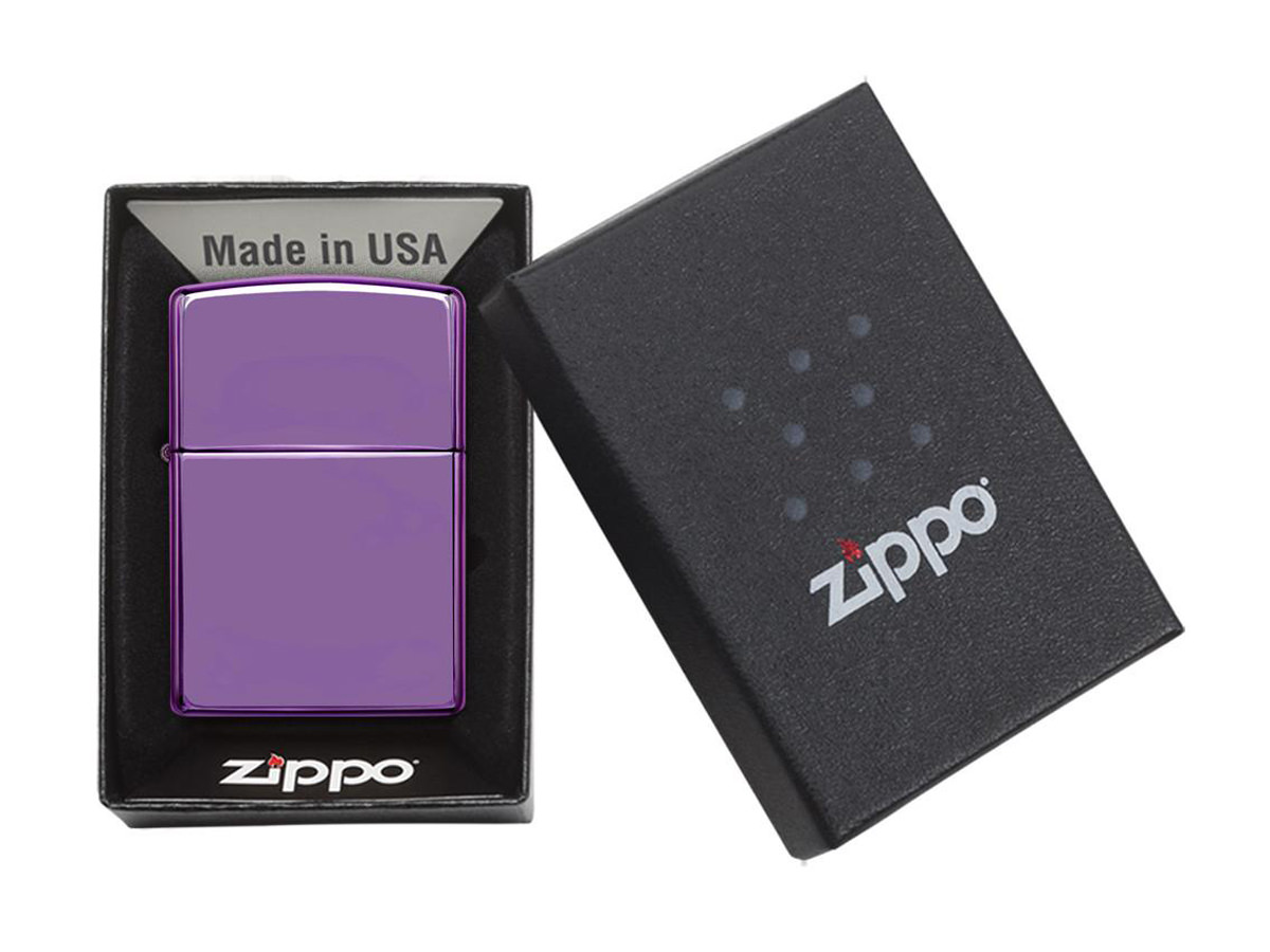 Zippo-Lighter Abyss High Polish Purpleproduct zoom image #3