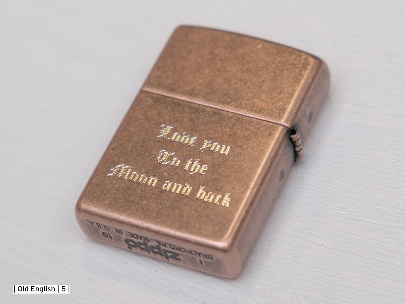 Zippo-Lighter Antique Copperproduct zoom image #4