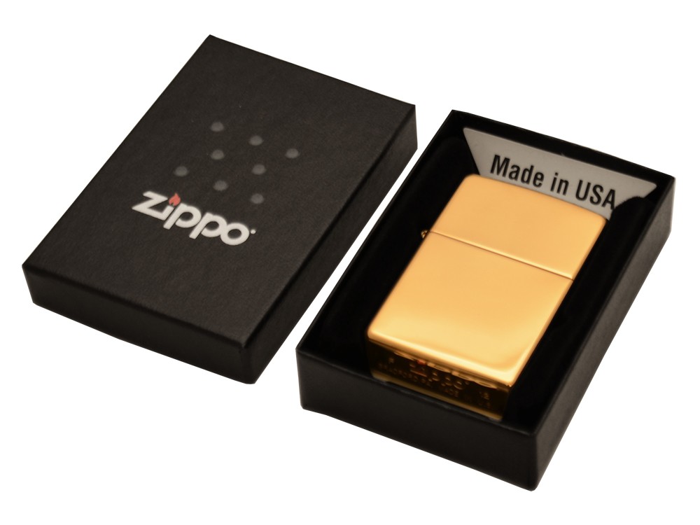 Zippo-Lighter High Polish Brassproduct zoom image #3