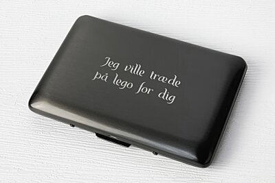 Jeg ville træde på lego for dig