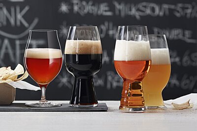 Sommerlige ølglas med egen tekst